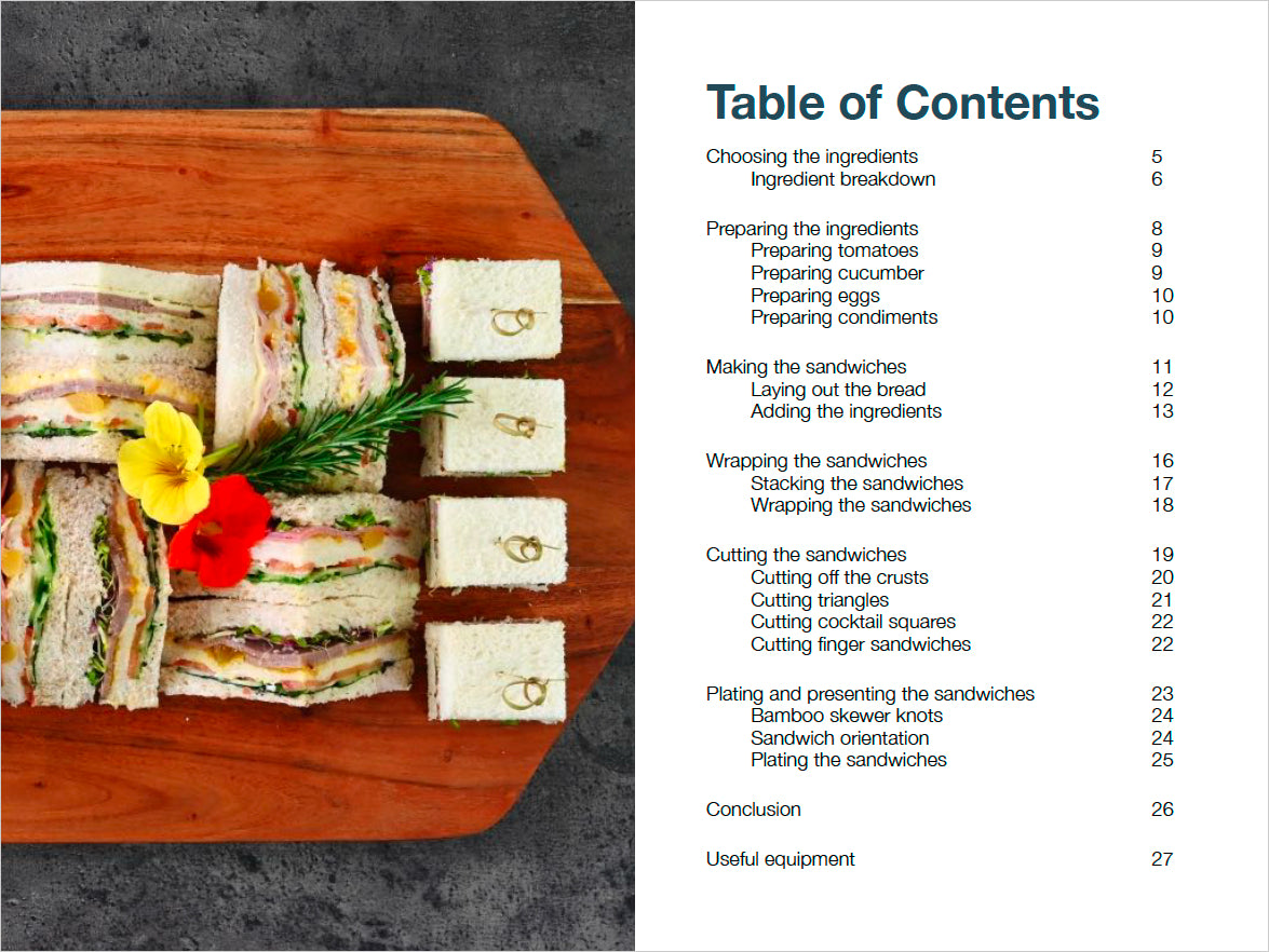Cocktail Sandwiches: The Ultimate Guide eBook